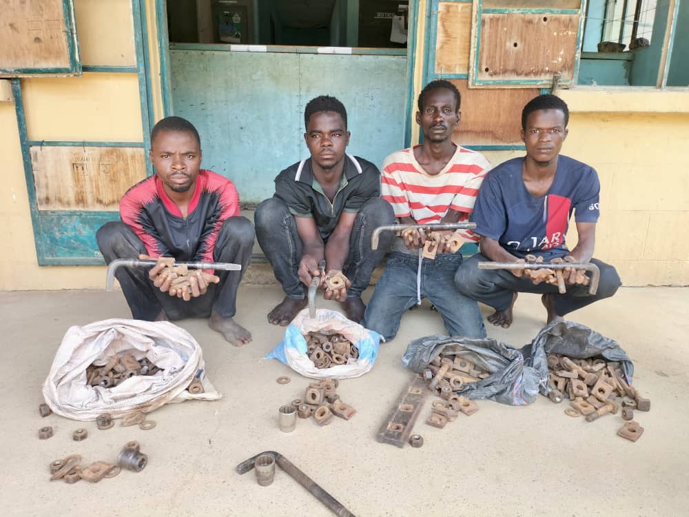 Rail Infrastructure Vandalism: Nigerian Railway Mgt Recounts Successes In Arrests, Prosecution Of Suspects Rail Infrastructure Vandalism: Nigerian Railway Mgt Recounts Successes In Arrests, Prosecution Of Suspects