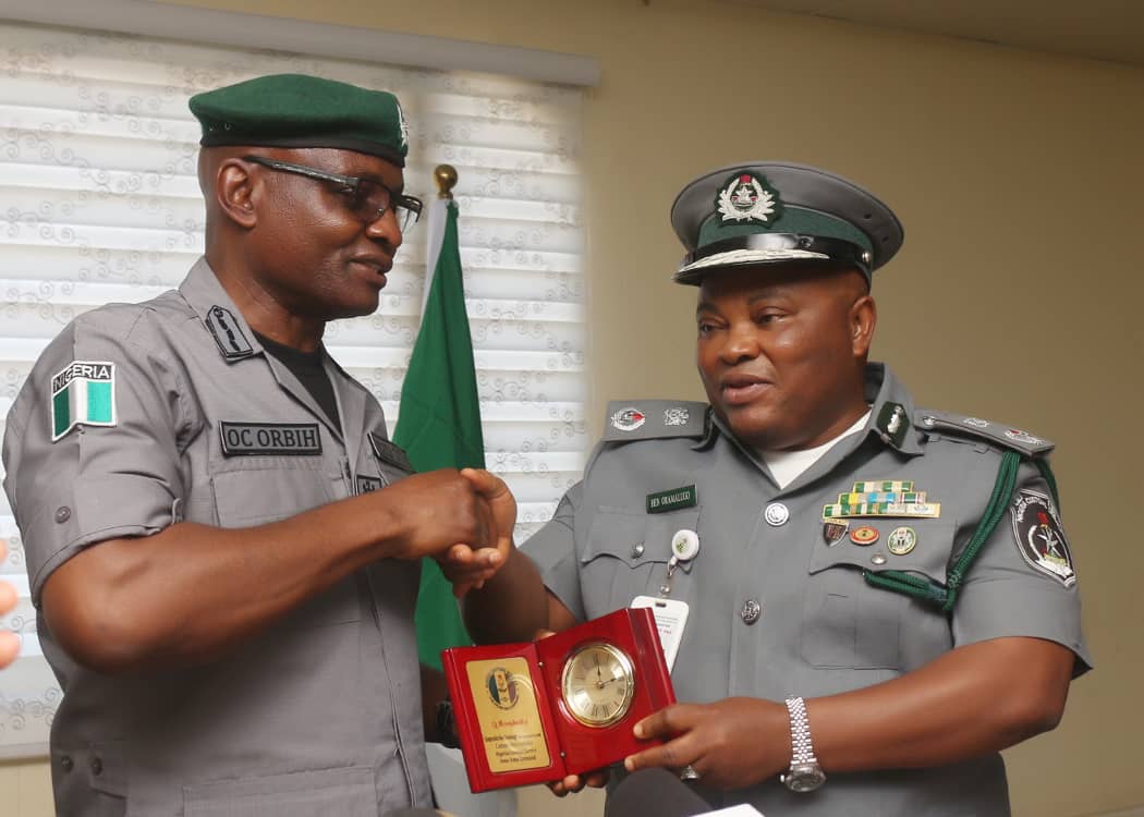 Comptroller  Oramalugo Receives Zonal Coordinator, Zone A Lagos On Working Visit Comptroller  Oramalugo Receives Zonal Coordinator, Zone A Lagos On Working Visit