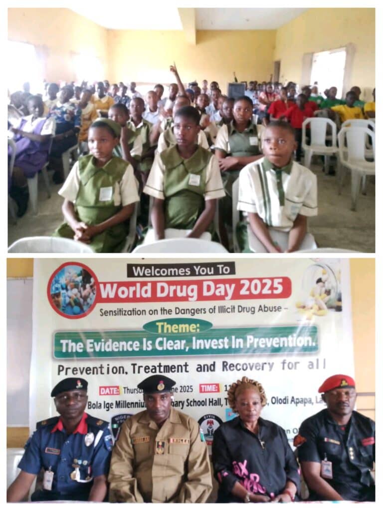 Illicit Drug Use Will Ruin Your Future, CRAN Warns  Students Of Bola Ige Millennium School