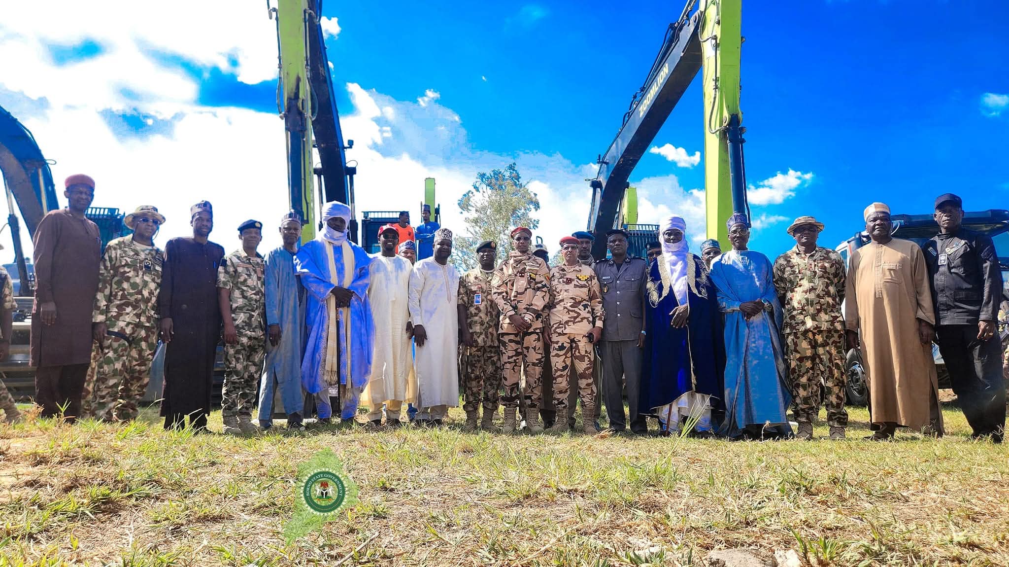 Borno  Govt Flags Off Dredging Of Lake Chad Waterways At Baga Fish Dam