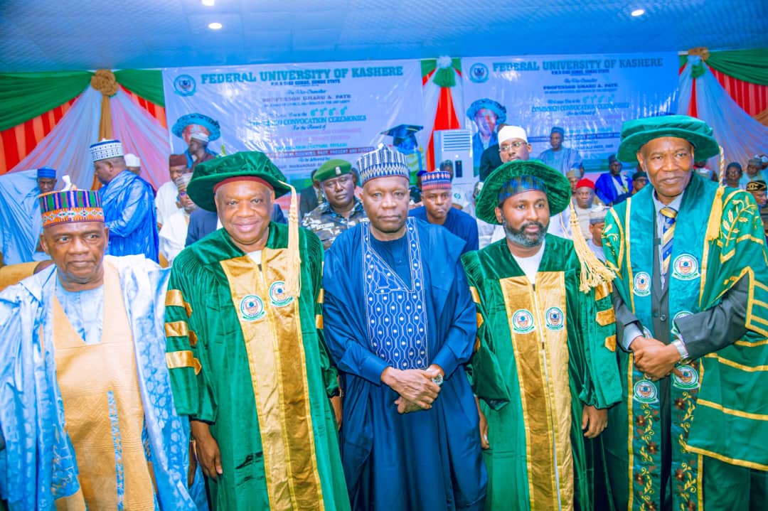 Governor Inuwa Yahaya Attends Combined Convocation Of Federal University  Kashere