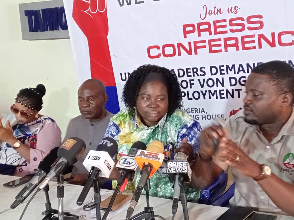Accountability: Union Leaders Demand Immediate Reversal Of VON DG’s Vindictive Redeployment Of Staff