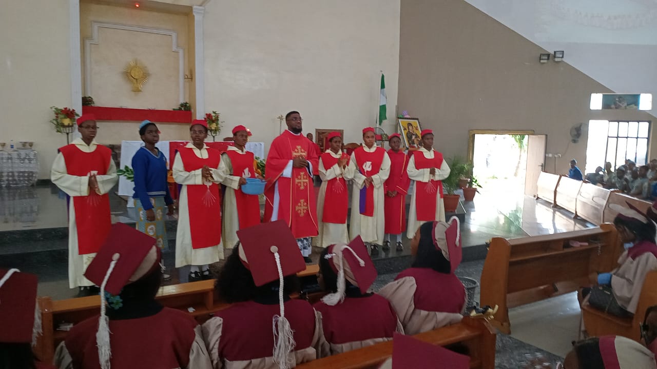 Regina  Pacis College Abuja,  Tasks  Graduates  On Good Conduct, Positive Impact On Society Regina  Pacis College Abuja,  Tasks  Graduates  On Good Conduct, Positive Impact On Society