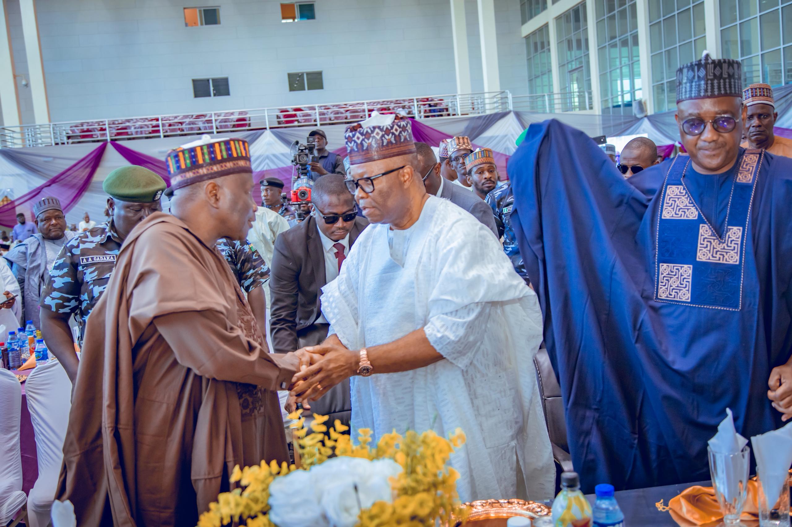 Governor Inuwa Yahaya Hosts Grand Reception For Guests At Dankwambo Daughter’s Wedding In Gombe Governor Inuwa Yahaya Hosts Grand Reception For Guests At Dankwambo Daughter’s Wedding In Gombe