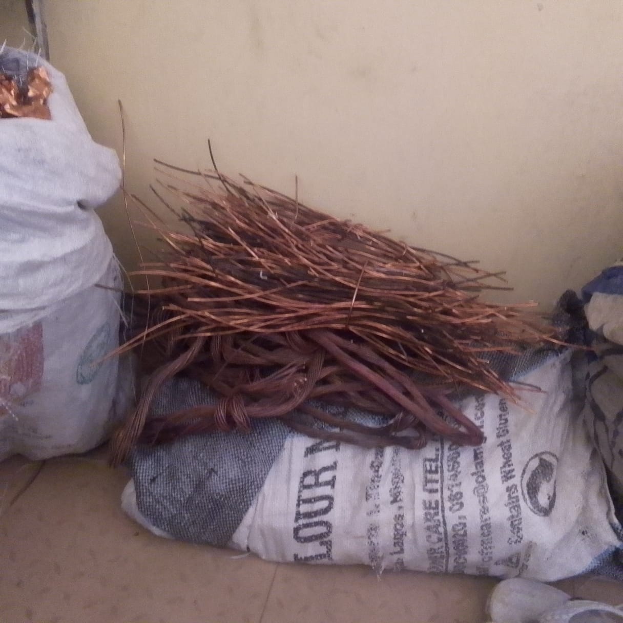 NSCDC Nabs 2 High Tension Power Cables Vandals NSCDC Nabs 2 High Tension Power Cables Vandals
