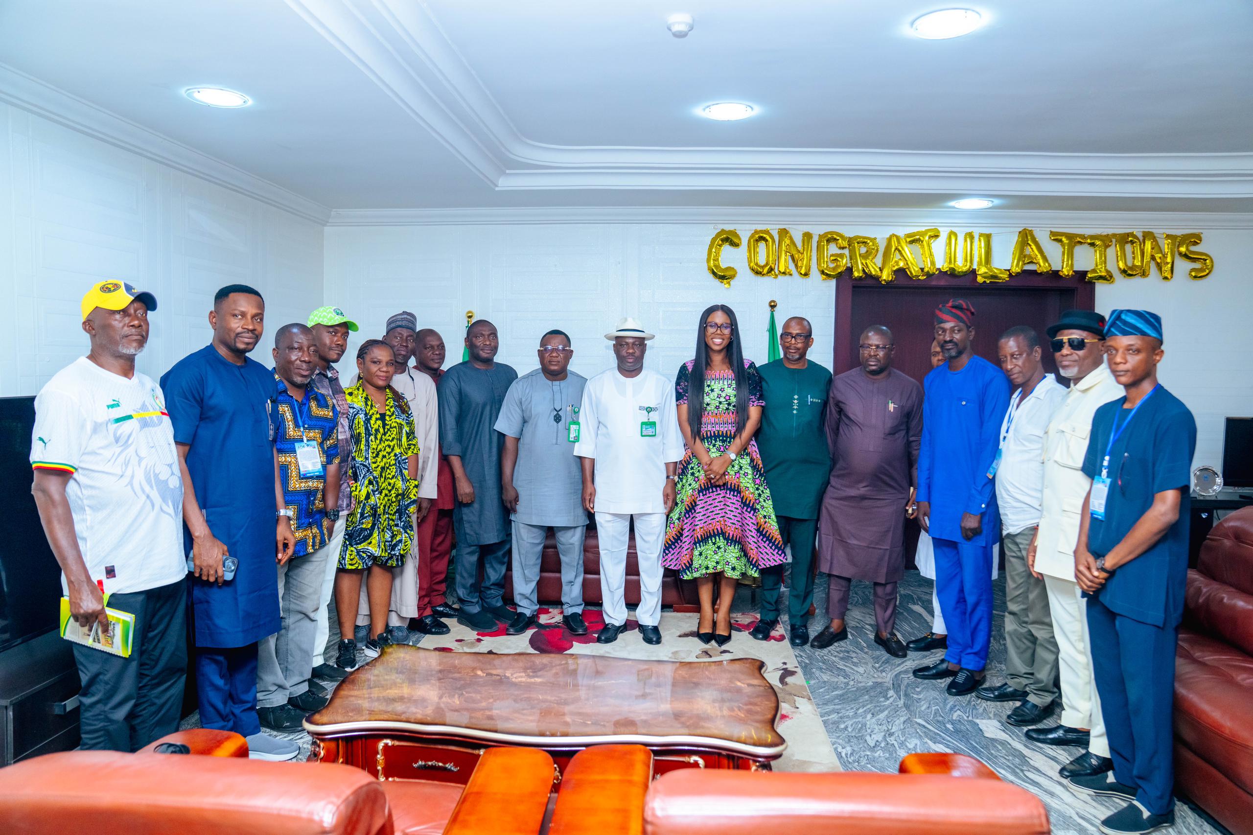 Delta Speaker Vows To Always Support SWAN, Collects Membership Card