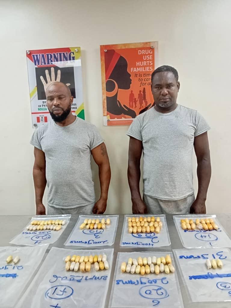 2 Brazil Returnees Excrete 116 Wraps Of Heroin, Cocaine In NDLEA Custody 2 Brazil Returnees Excrete 116 Wraps Of Heroin, Cocaine In NDLEA Custody