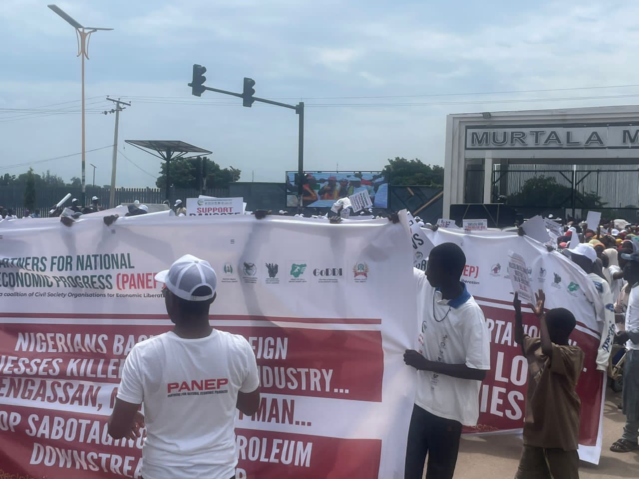 Protesters Shutdown Kaduna, Ask Tinubu To Crush Saboteurs Frustrating Local Refining
