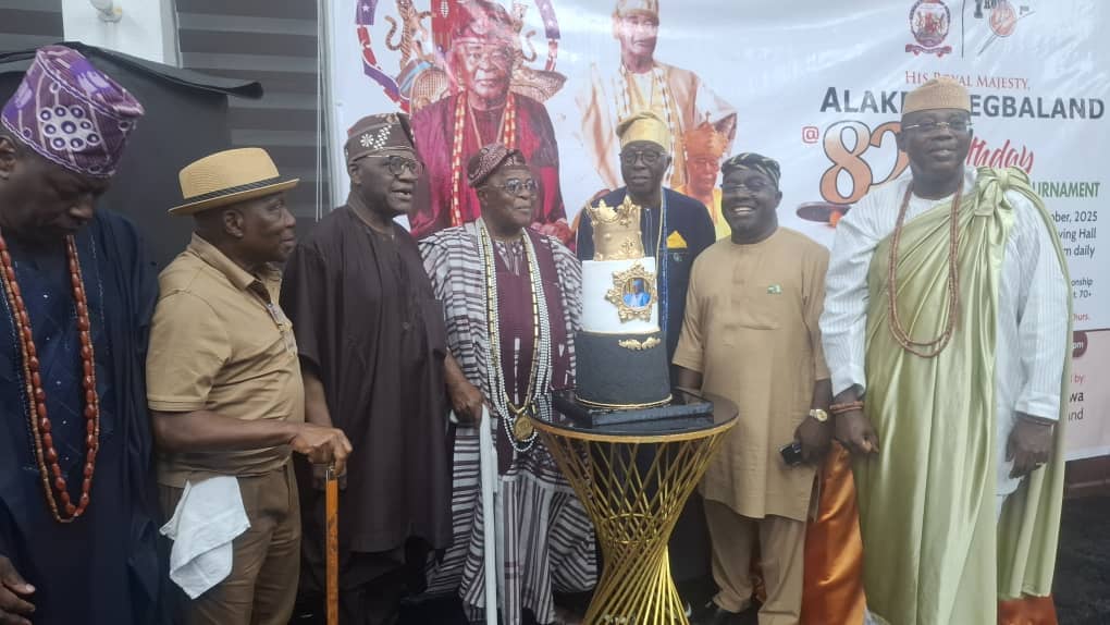 NSC DG Salutes Alake Of Egbaland, As 82nd Birthday Table Tennis Tournament Ends in Grandstyle NSC DG Salutes Alake Of Egbaland, As 82nd Birthday Table Tennis Tournament Ends in Grandstyle